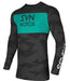 Seven MX Vox Pursuit Motocross Jersey - Charcoal/Green (Size: Large)