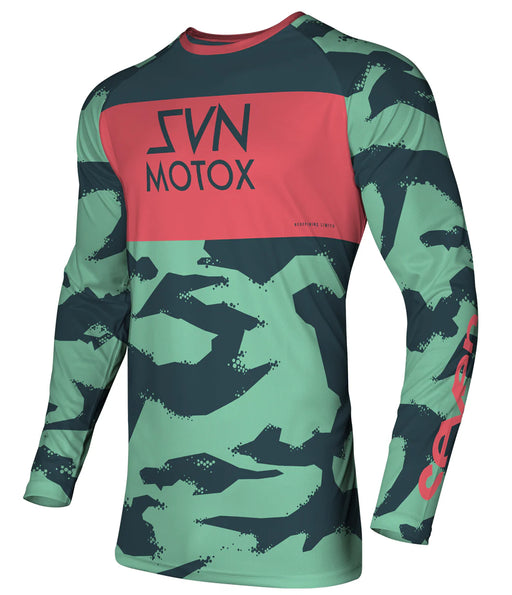 Seven MX Vox Pursuit Motocross Jersey - Green Mint (Size: XL)
