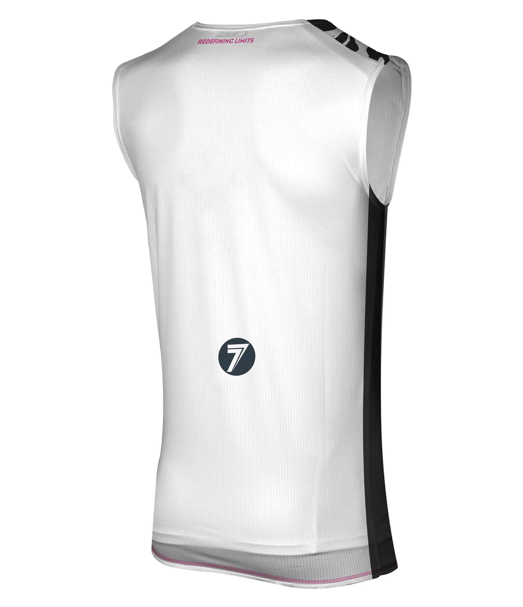 Seven MX S2BRA Motocross Kit (White, Over-Jersey: L | Pants: 34)