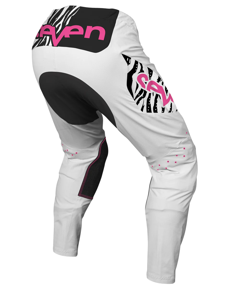 Seven MX S2BRA Motocross Kit (White, Over-Jersey: L | Pants: 34)