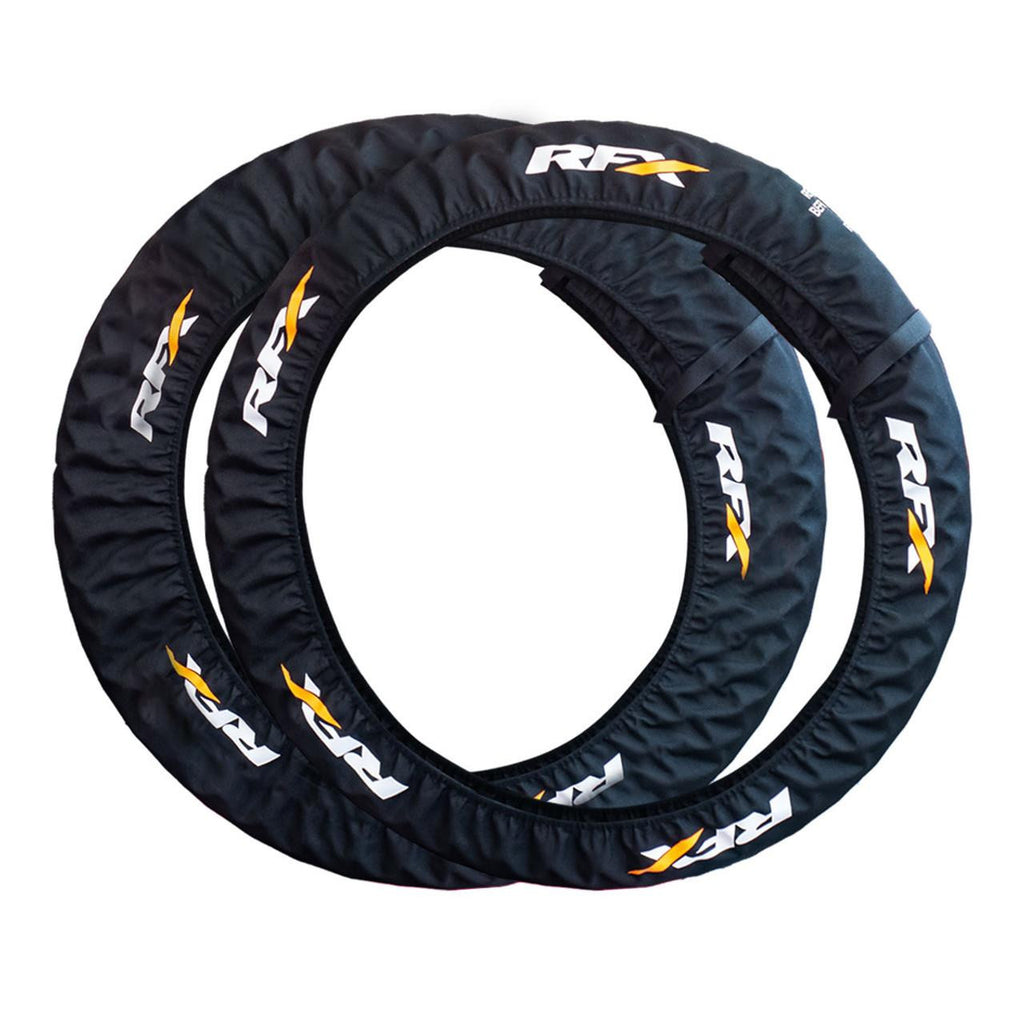 RFX Factory Adult Tyre Covers (Black | Pair)