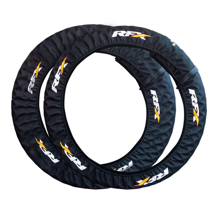 RFX Factory Adult Tyre Covers (Black | Pair)