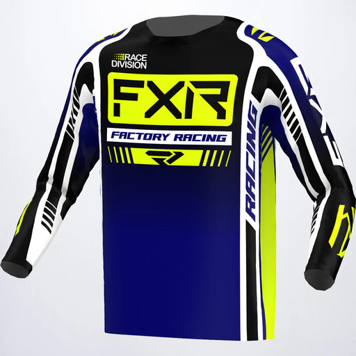 FXR Clutch Pro MX Jersey (Midnight/HiVis, Size: M)