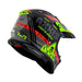 Axxis Wolverine B5 Gloss Red MX Kids Y-S Helmet (Size: 47 - 48 cm)