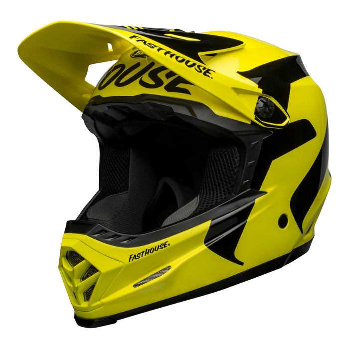 2022 Bell MX-9 Mips Youth Motocross Helmet (Fasthouse Newhall Hi-Viz/Black, UK Size:S/M)