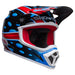 2023 Bell MX-9 Mips Adult Motocross Helmet (Black/Red/Bubble, UK Size:M)