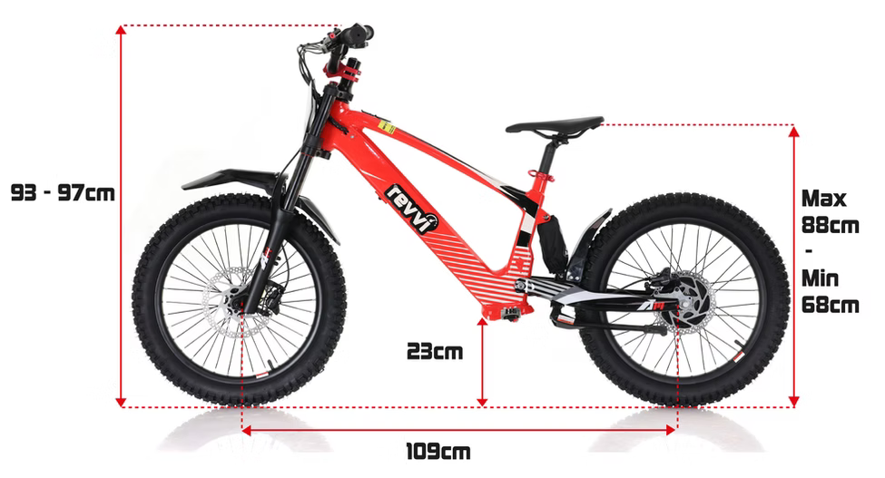 Revvi 20" Child's Electric Bike (10yrs+)