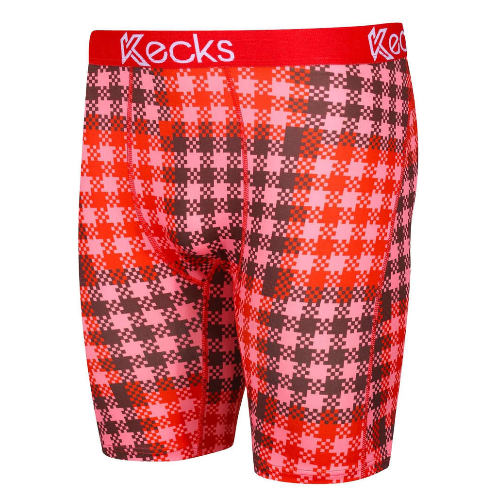 Kecks Cherry Plaid Boys Boxers