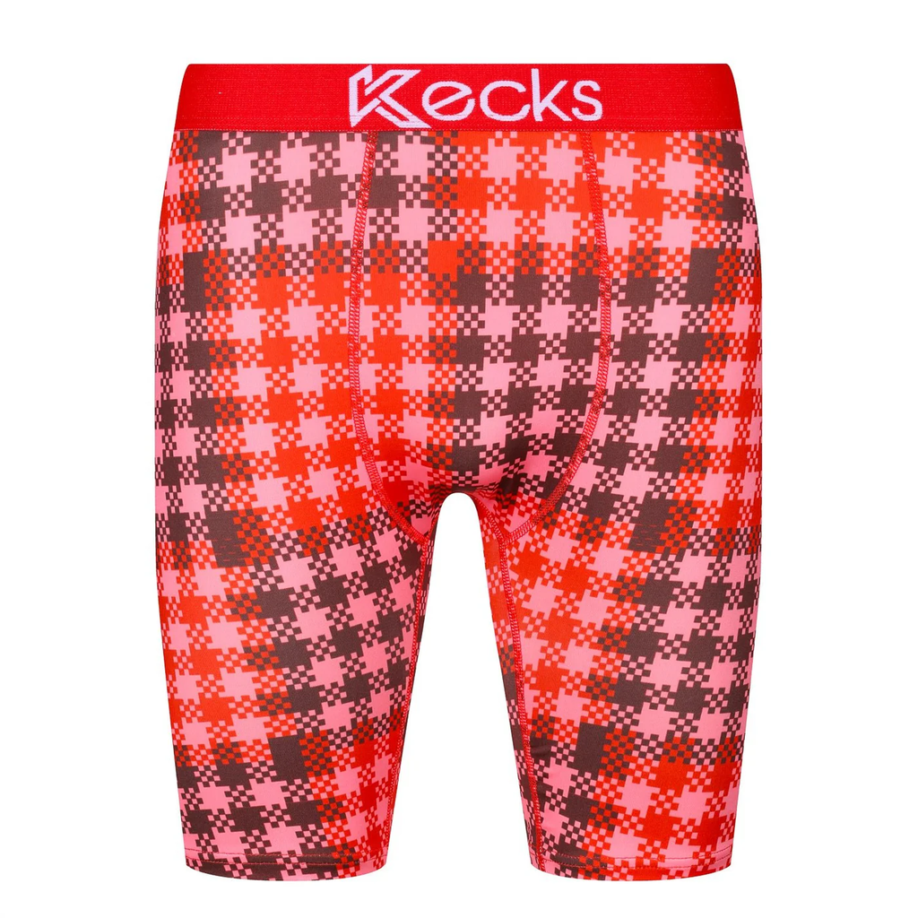 Kecks Cherry Plaid Boys Boxers