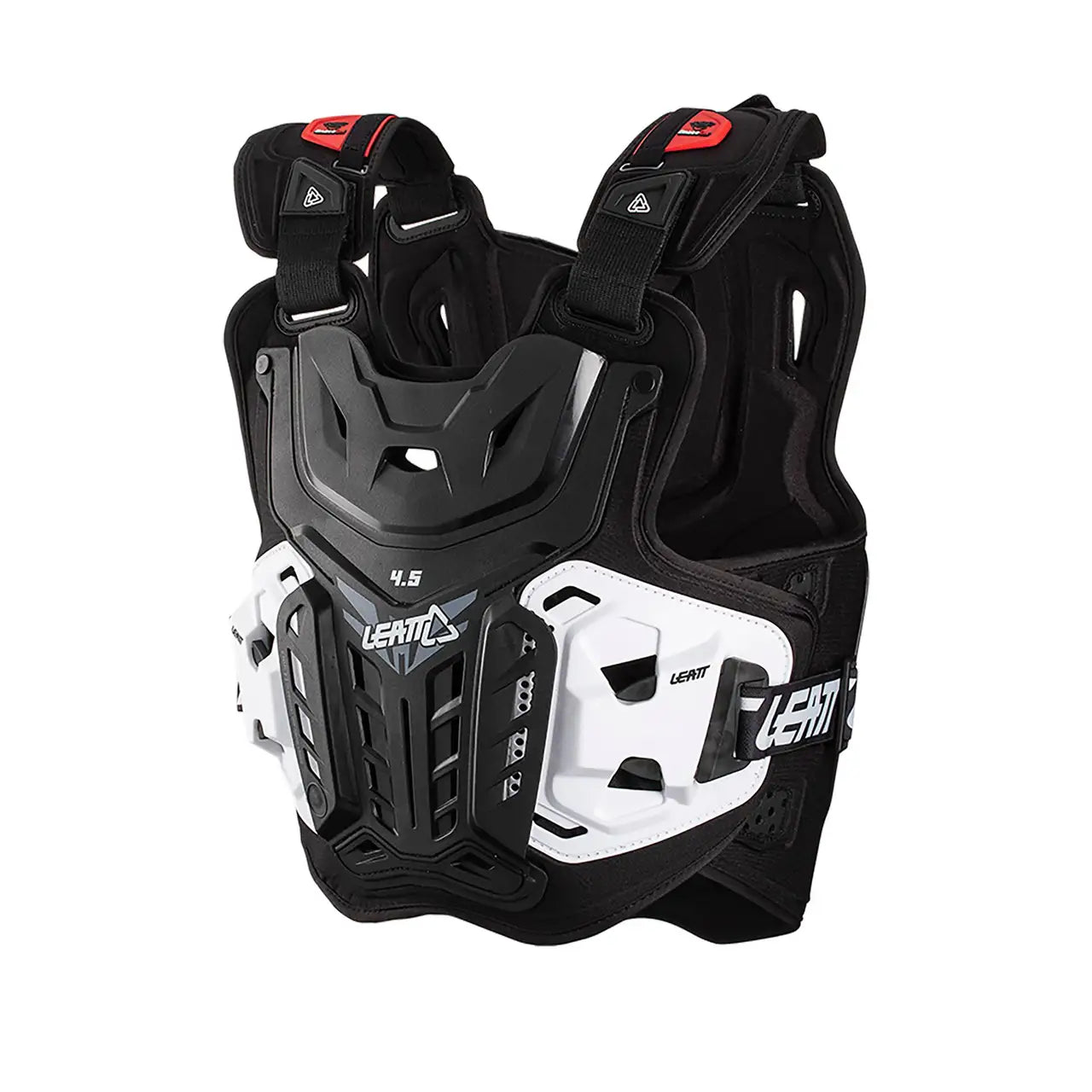 Leatt MX Chest Protector 4.5 (Black/Red | L/XL | 147-159CM)