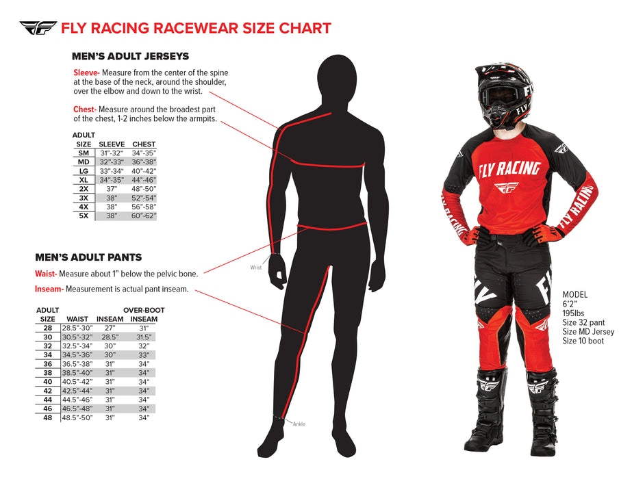 Fly Racing 2024 F-16 Motocross Kit (Black/Charcoal)