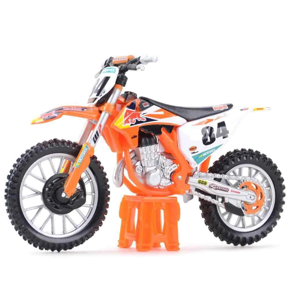 Jeffrey Herlings' Red Bull KTM SXF450 1:18 Scale Model