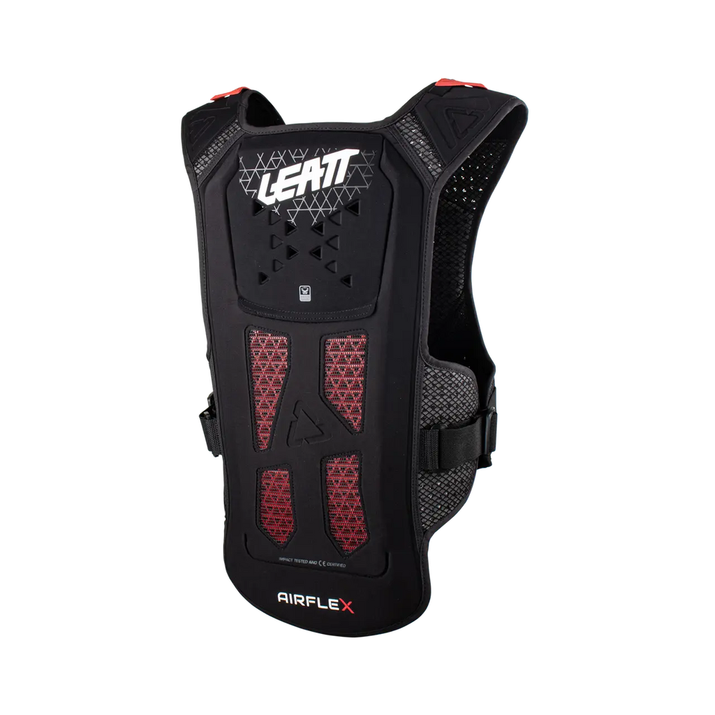 Leatt MX Airflex Chest Protector (Black/Red | S/M)