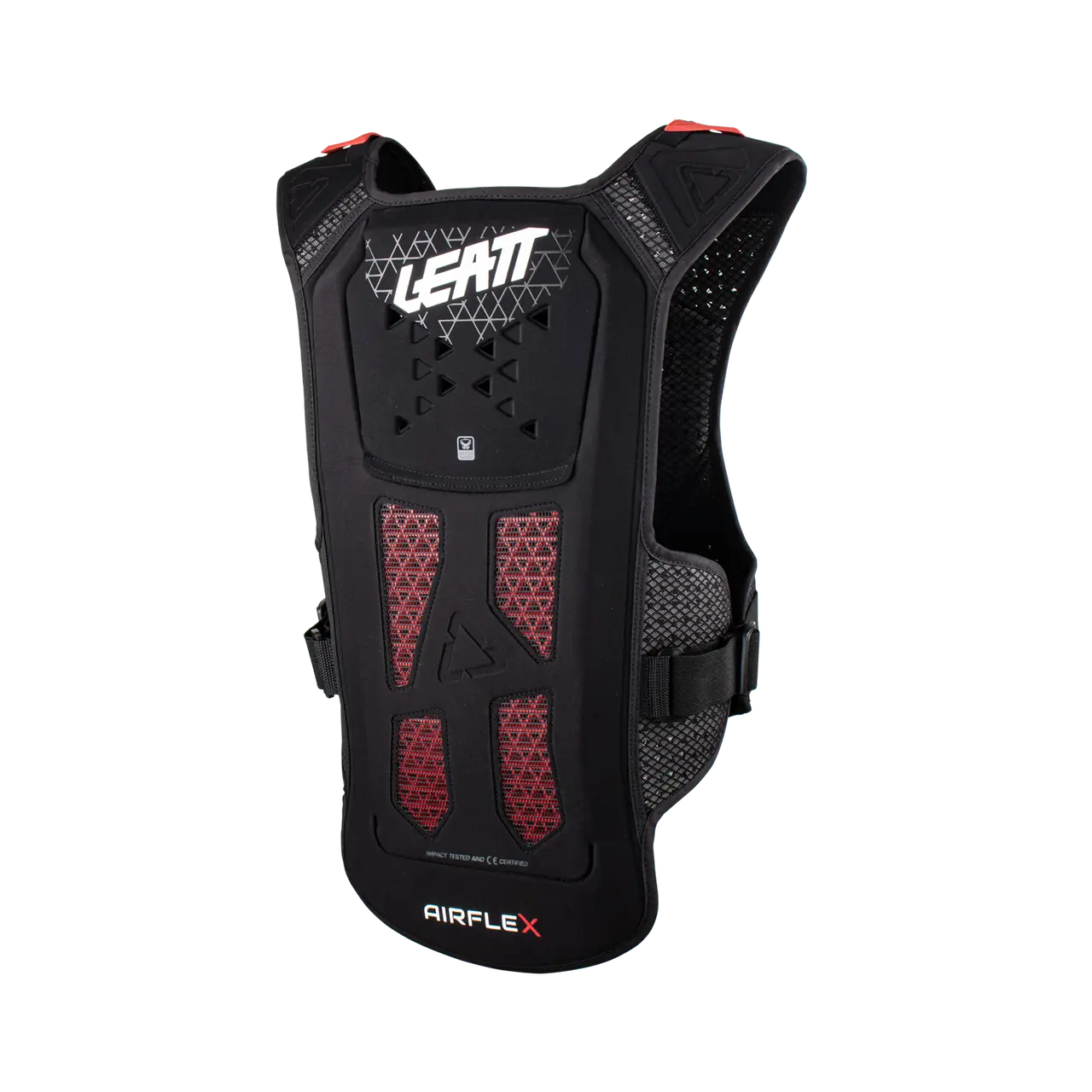 Leatt MX Airflex Chest Protector (Black/Red | S/M)