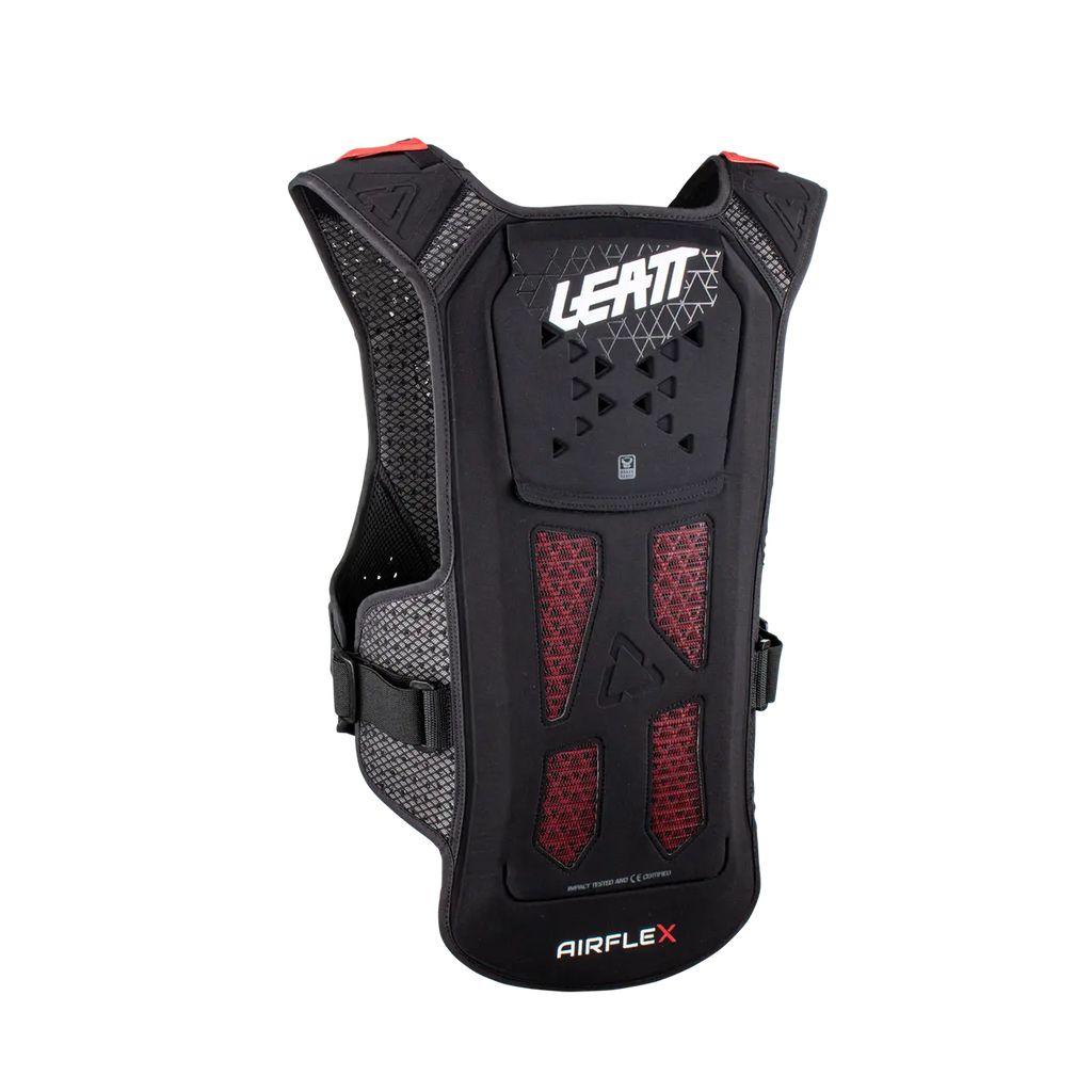Leatt MX Airflex Chest Protector (Black/Red | S/M)