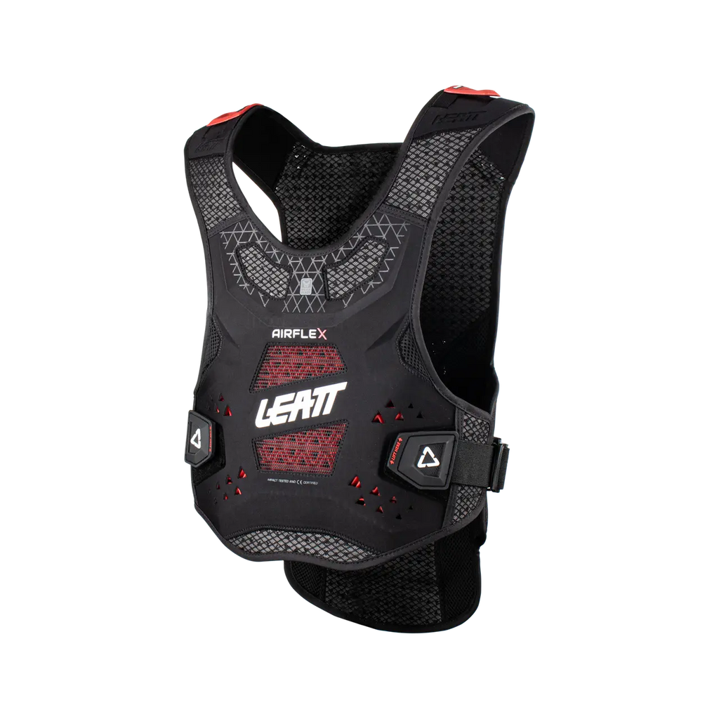 Leatt MX Airflex Chest Protector (Black/Red | S/M)