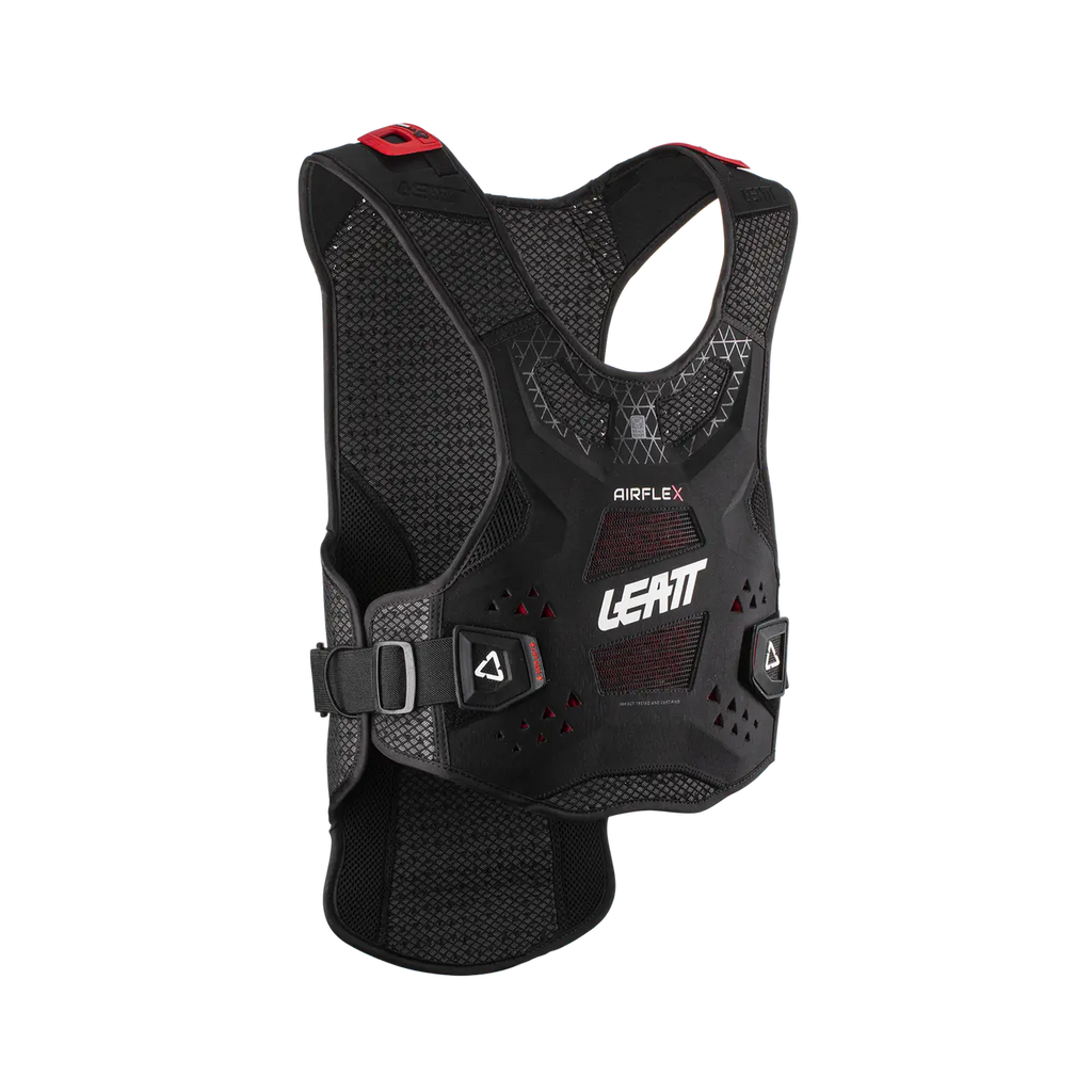 Leatt MX Airflex Chest Protector (Black/Red | S/M)