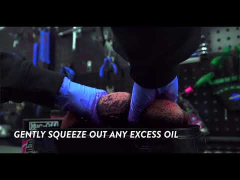 Muc-Off Air Filter Cleaner Video Example