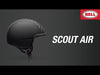 Bell Cruiser 2022 Scout Air MX Adult Helmets (Black | Size: 57-58 cm Medium) Video