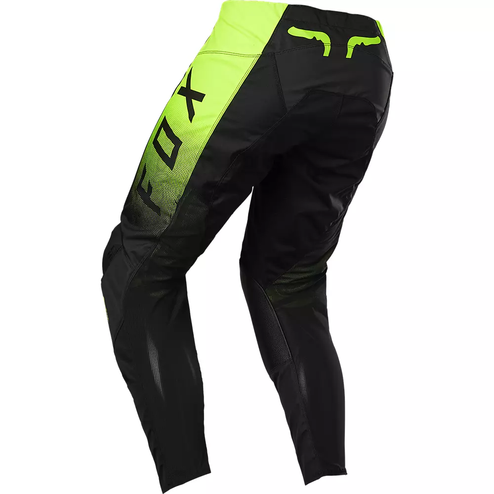 Fox Racing 180 Monster Motocross Pants (Black/Hi-Viz, UK Size: 28)