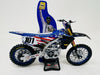 1:12 Eli Tomac Motocross Of Nations #101 Yamaha YFZ 450 Blue Moto X Dye-Cast Toy Model