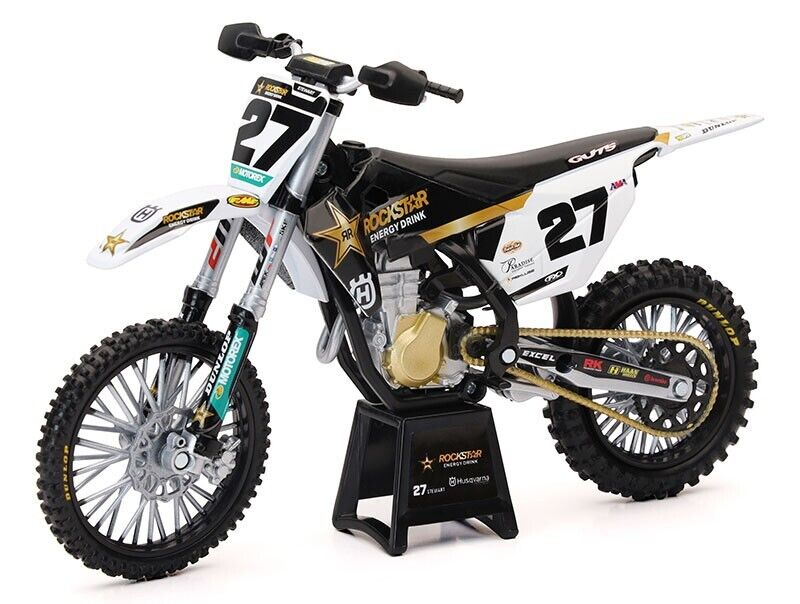 1:12 Malcolm Stewart #27 Rockstar Energy Scale Model (Husqvarna FC 450)