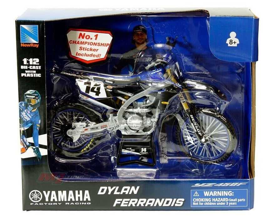 Dylan Ferrandis Star Racing Yamaha YZF 450 1:12 Scale Model