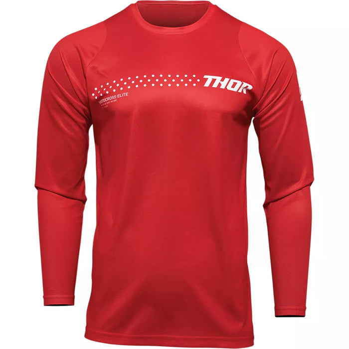 Thor Sector Minimal Motocross Jersey (Red, Size: L)