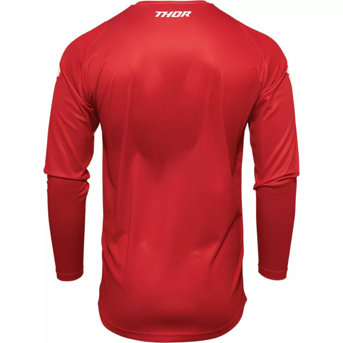 Thor Sector Minimal Motocross Jersey (Red, Size: L)