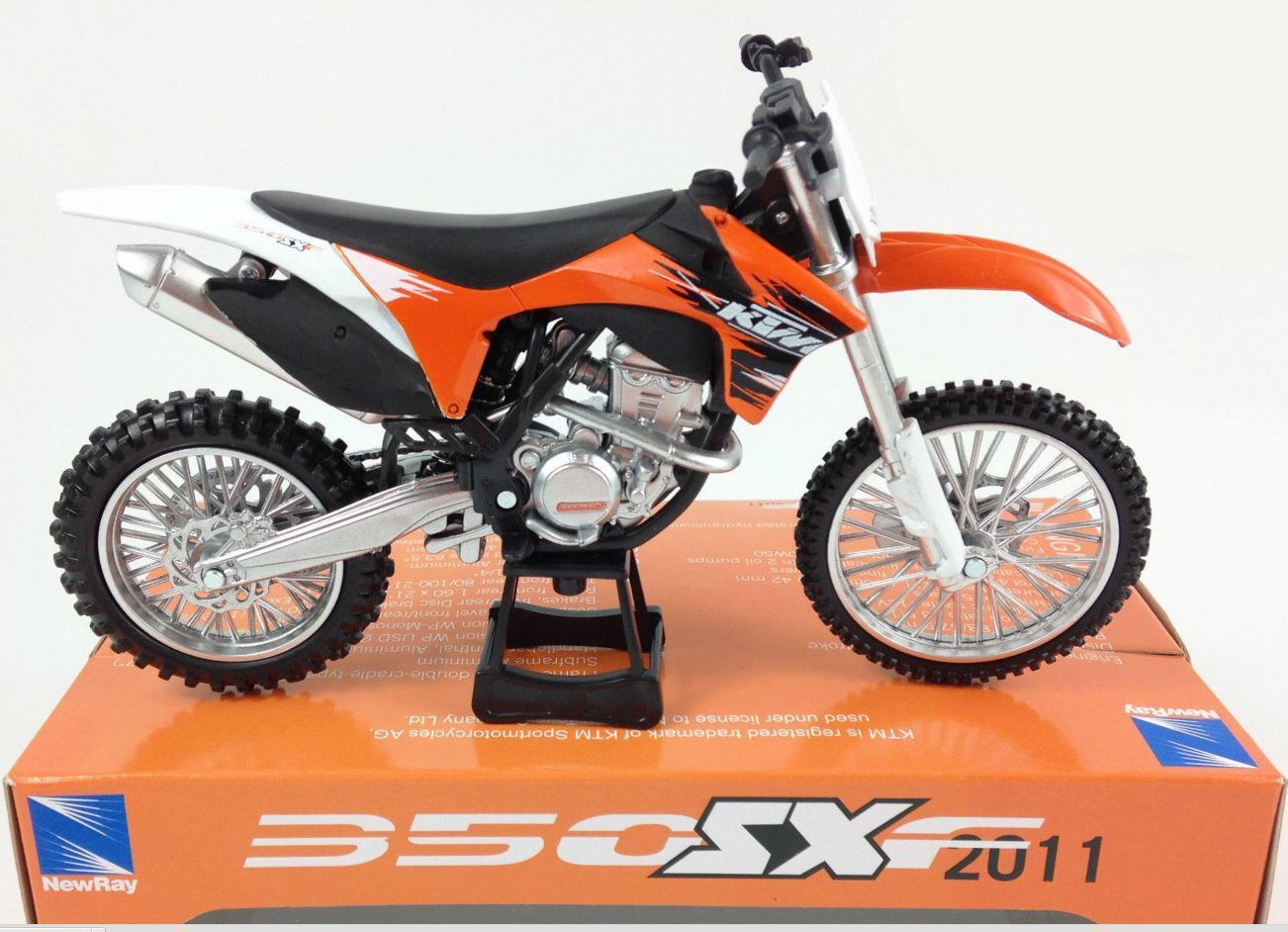 KTM 2012 SXF 350 1:12 Scale Model