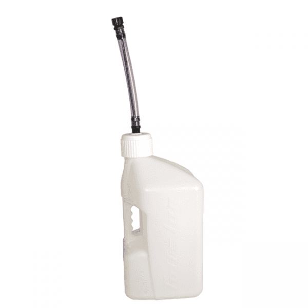 Tuff Jug Fuel Can With STD Cap (10 Litre | With Auto Spout) (White)