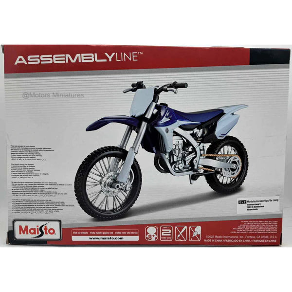 Maisto Yamaha YZF 450 1:12 Assembly Kit Scale Model