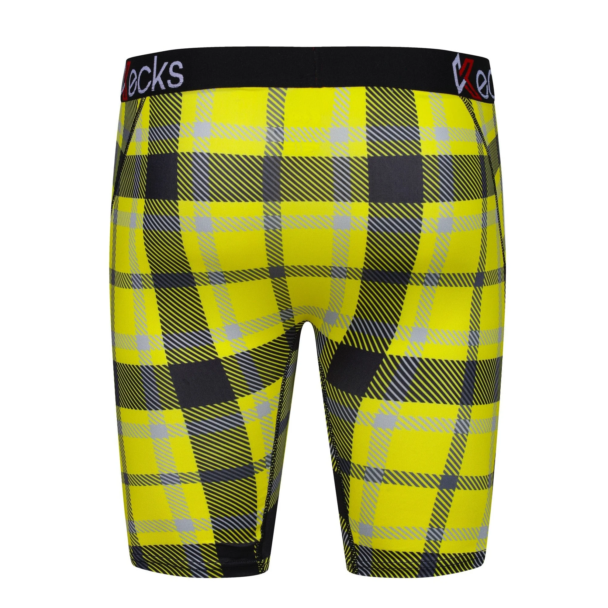 Kecks Yellow Tartan Boys Boxers