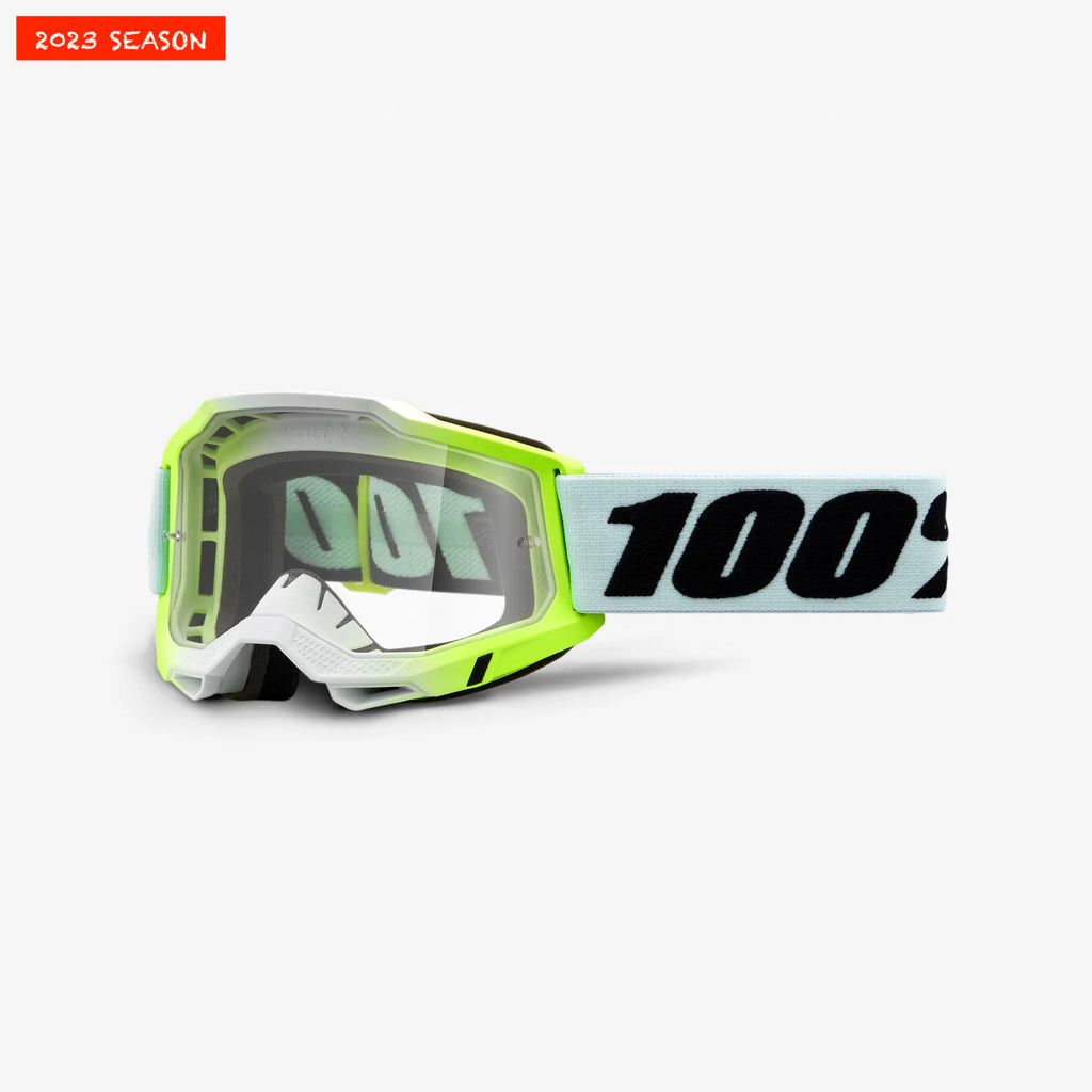 100% ACCURI 2 MX Goggles (Dunder Clear Lens)