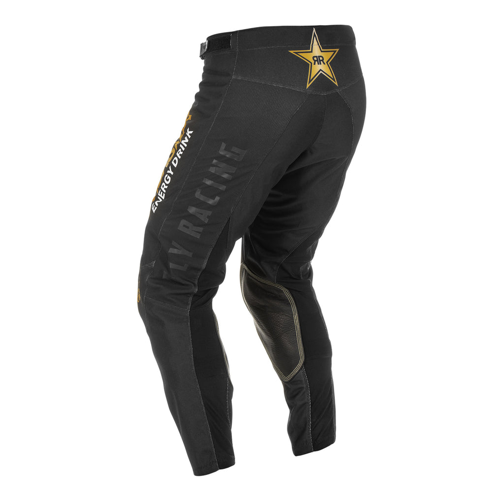 Fly Racing 2022 Kinetic Rockstar Motocross Pants (Black/Gold)