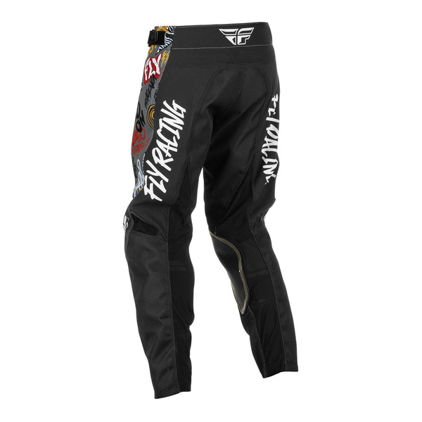 Fly Racing 2022 Kinetic Rebel Youth Pants (Black/Grey)