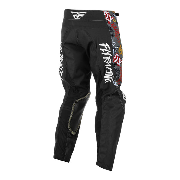 Fly Racing 2022 Kinetic Rebel Youth Pants (Black/Grey)