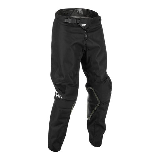 Fly 2022 Kinetic Rebel Youth Motorcross Pants (Black/White)