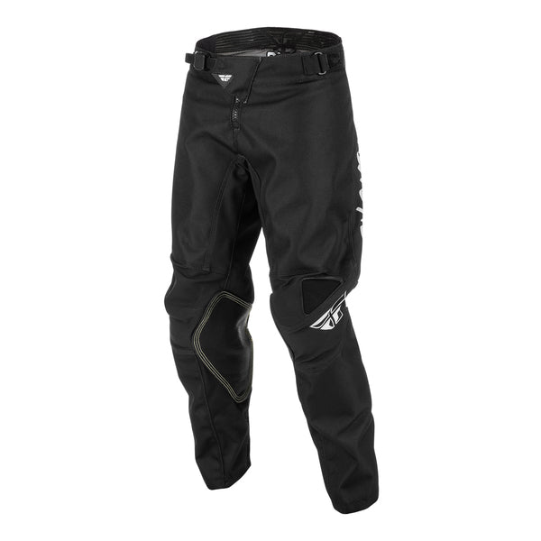 Fly 2022 Kinetic Rebel Youth Motorcross Pants (Black/White)