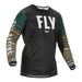 Fly Racing 2022 Kinetic Wave Motocross Jersey (Black/Rum) front