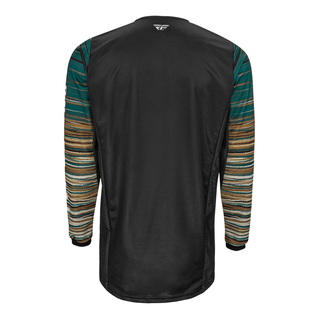 Fly Racing 2022 Kinetic Wave Motocross Jersey (Black/Rum) back