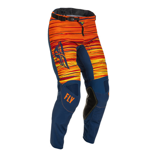 Fly Racing 2022 Kinetic Wave Motocross Pants (orange/blue) front