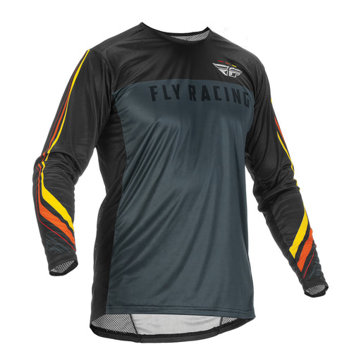 Fly Racing 2022 Lite S.E. Speeder Adult Motocross Jersey (Metal/Red/Yellow) front