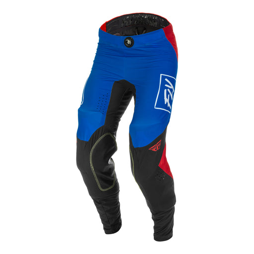 Fly Racing 2022 Lite Adult Motocross Pants (Red/White/Blue) front left