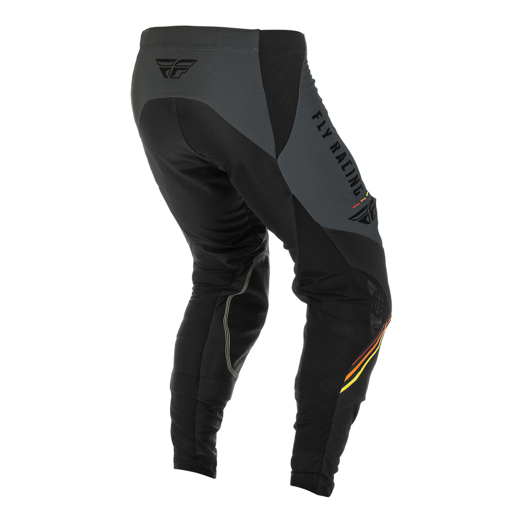 Fly Racing 2022 Lite S.E. Adult Speeder Motocross Pants (Metal/Red/Yellow) back
