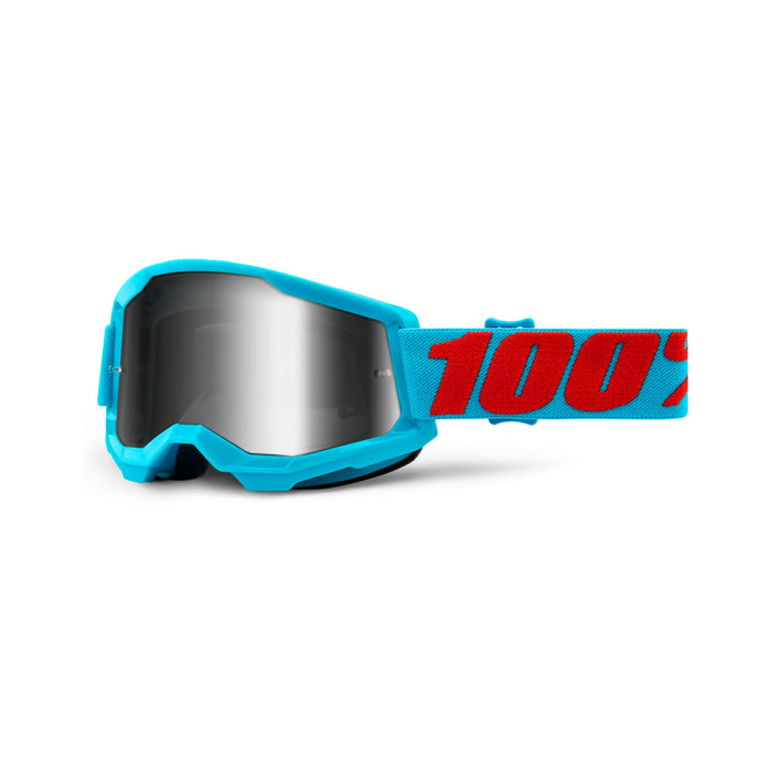100% Strata 2 Motocross Goggles (Mirror Lens)