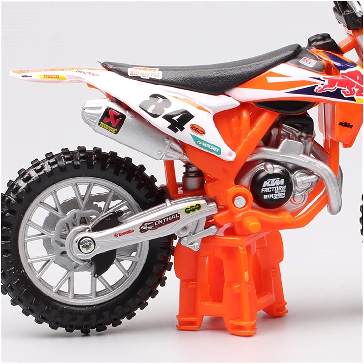 1:18 Jeffrey Herlings KTM SXF 450 Toy Models by Bburago