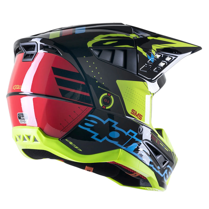 alpinestars motocross helmet