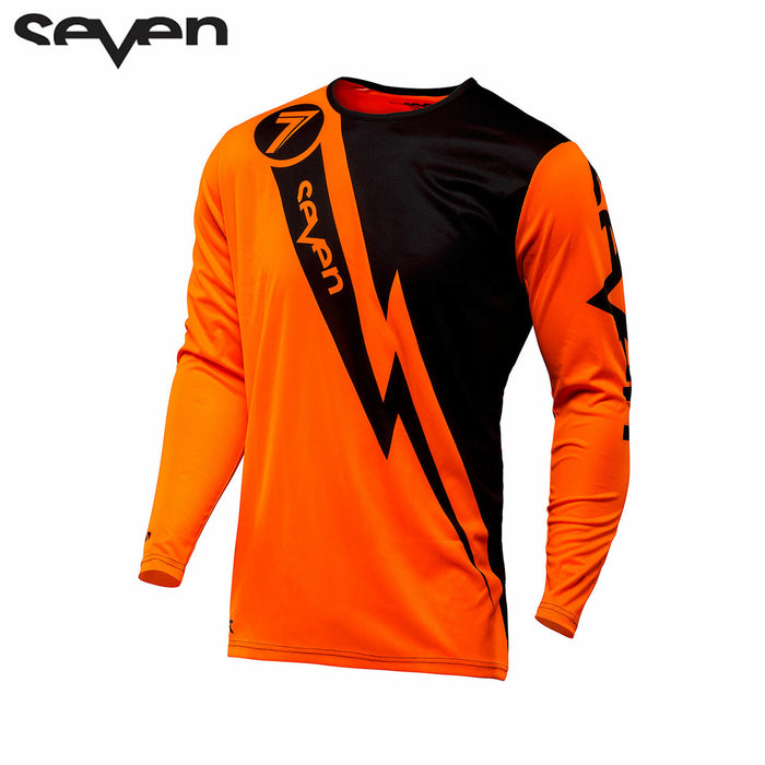 Motocross 17.1 Annex Volt Adult Jerseys by Seven MX (Flo Orange)