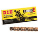 DID Chain DZ2 Racing Gold and Black Chain (520 x 120)